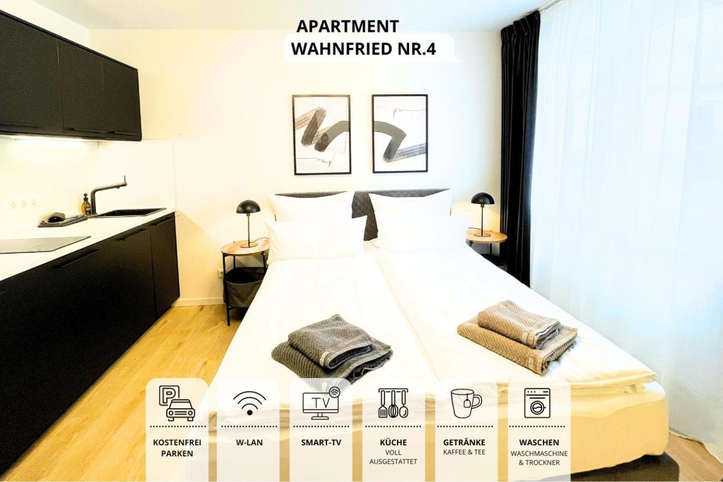 Apartment Wahnfried No4 - Zentral Wohnen Mit Kueche Und Duschbad, Parkplatz, 300M Zur Fussgaengerzone Bayreuth Exteriér fotografie