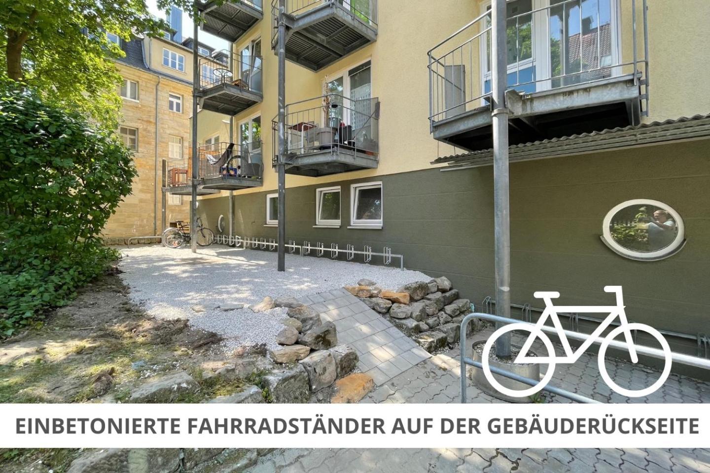 Apartment Wahnfried No4 - Zentral Wohnen Mit Kueche Und Duschbad, Parkplatz, 300M Zur Fussgaengerzone Bayreuth Exteriér fotografie