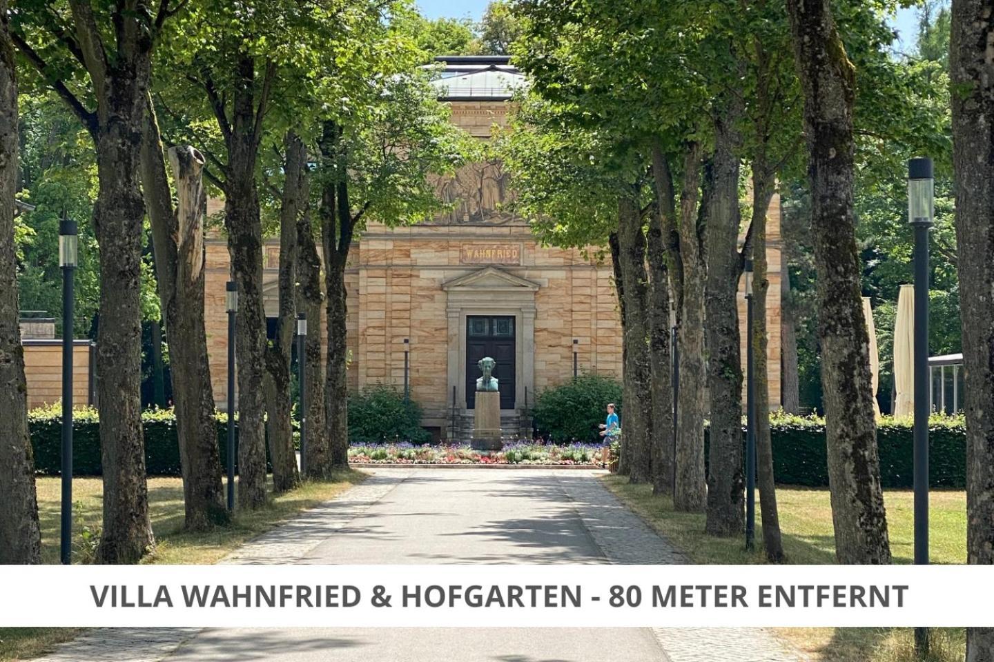 Apartment Wahnfried No4 - Zentral Wohnen Mit Kueche Und Duschbad, Parkplatz, 300M Zur Fussgaengerzone Bayreuth Exteriér fotografie